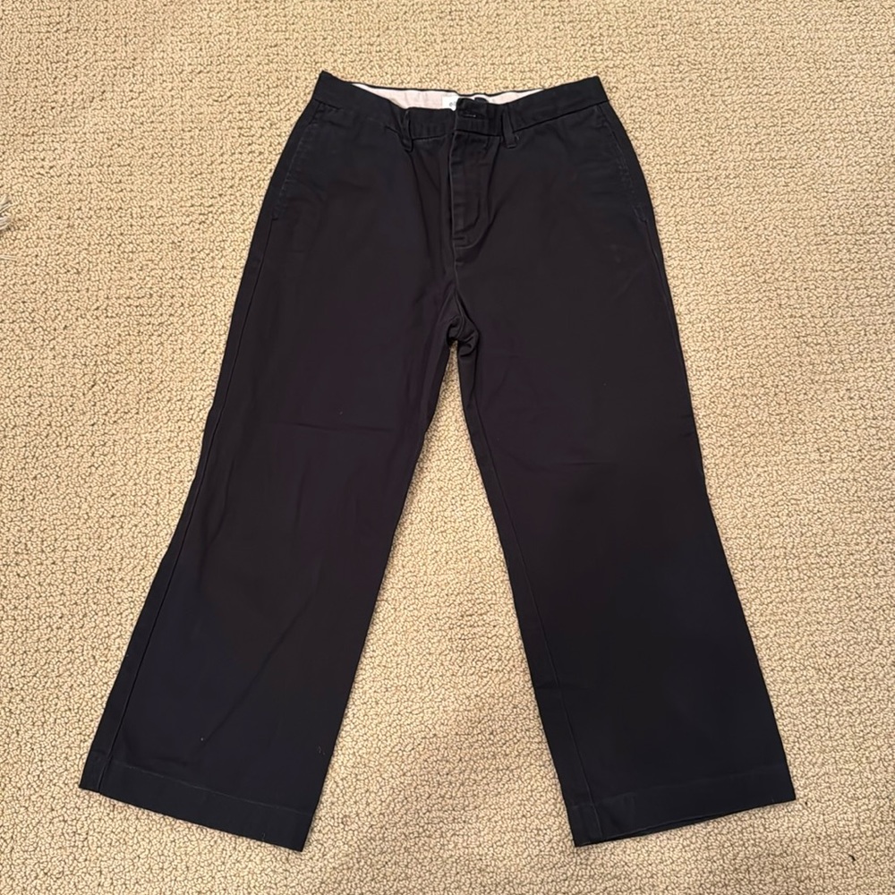 Boys black casual pants, size 14 husky